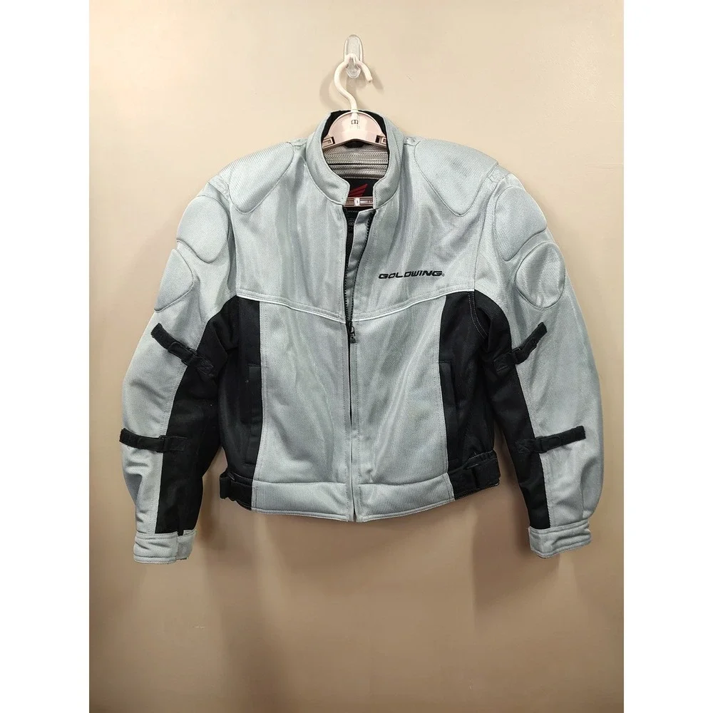 Honda Goldwing Motorcycle Jacket Fairchild Sports Hypertex Mesh Grey Black M